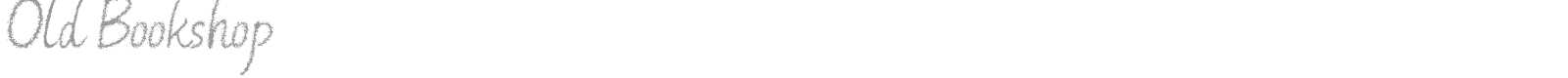 Old Bookshop font preview